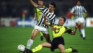 GIANLUCA VIALLI: Transfer am 1. Juli 1992 von Sampdoria Genua zu Juventus Turin - Ablöse: 16,5 Mio. Euro.