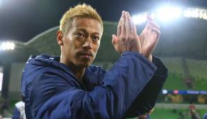 Keisuke Honda (33) - letzter Verein: Melbourne Victory