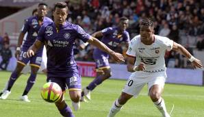 Platz 8: Mathieu Dossevi (FC Toulouse): 12 kreierte Chancen in 4 Spielen.