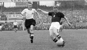 Platz 4: Ferenc Puskas (Ungarn, 1945 bis 1956) - 84 Tore in 89 Spielen.