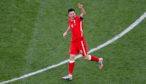 Platz 20: Robert Lewandowski (Polen, 2008 bis heute) - 69 Tore in 122 Spielen.