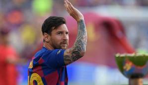 Rang 1: Lionel Messi (FC Barcelona): 37 Torbeteiligungen (30 Tore, 7 Assists) in 30 Spielen