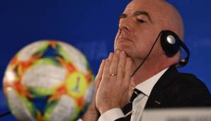 FIFA-Präsident Gianni Infantino gab die Entscheidung über die neue Klub-WM bekannt.