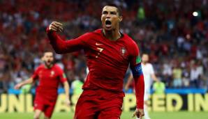 Ronaldo trifft immer: CR7 ist der einzige Spieler, der bei elf internationalen Turnieren in Folge für Portugal traf (viermal WM, fünfmal EM, einmal Confed Cup und einmal Nations League).