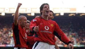 PLATZ 9: RUUD VAN NISTELROOY (Manchester United) - 10 Spiele in Folge mit Tor in den Saisons 2001/02 und 2002/03.