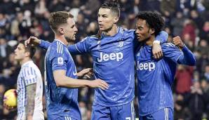 PLATZ 5: CRISTIANO RONALDO (Juventus) - 11 Spiele in Folge mit Tor in der Saison 2019/20.