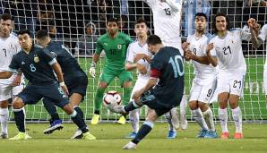 Lionel Messi hat Argentinien in seinem zweiten Länderspiel nach dreimonatiger Sperre vor einer Niederlage bewahrt