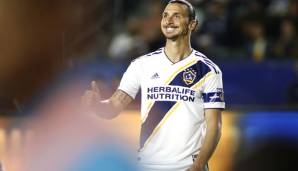 Zlatan Ibrahimovic spielte zuletzt für L.A. Galaxy.