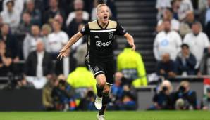 Platz 28: Donny van de Beek (Ajax Amsterdam/Niederlande) - 0 Punkte.