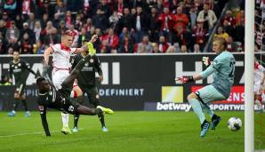 Platz 2: Rouwen Hennings (Fortuna Düsseldorf) - 10 von 16 Toren - 63 Prozent