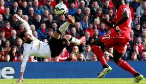 Platz 9: Juan Mata (FC Valencia, FC Chelsea, Manchester United) – 875 kreierte Chancen in 442 Spielen