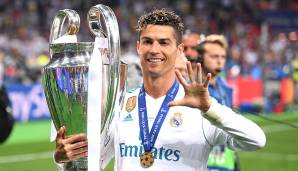 Platz 16: Cristiano Ronaldo (Real Madrid, Juventus Turin) – 773 kreierte Chancen in 490 Spielen