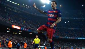 Platz 38: Dani Alves (FC Barcelona, Juventus, PSG) – 628 kreierte Chancen in 419 Spielen