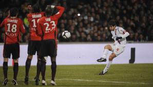 Juninho (Olympique Lyon) - Gesamtstärke: 91 (FIFA 06).