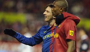 Platz 13: Lionel Messi & Samuel Eto'o (FC Barcelona, 2008/09): 53 Tore.