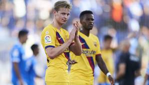 PLATZ 20: FRENKIE DE JONG (FC Barcelona) - 102,1 Millionen Euro.