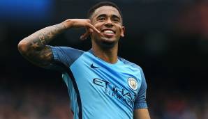 PLATZ 13: GABRIEL JESUS (Manchester City) - 113,1 Millionen Euro.