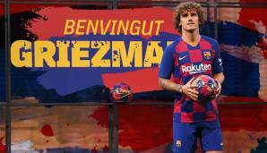 PLATZ 8: ANTOINE GRIEZMANN (FC Barcelona) - 136,4 Millionen Euro.