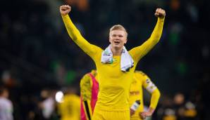 PLATZ 15: ERLING HAALAND (Borussia Dortmund) - 107,3 Millionen Euro.