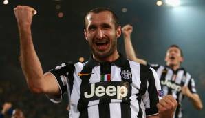 Platz 5: Giorgio Chiellini (Juventus Turin) - 15 Jahre, 1 Monat und 26 Tage - Debüt am 15. Oktober 2005