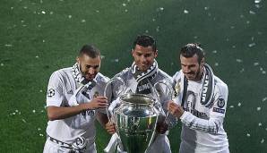 Platz 5 - 78 Tore: Cristiano Ronaldo, Gareth Bale, Karim Benzema (Real Madrid) – 2015/16.