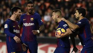 Platz 9 - 68 Tore: Lionel Messi, Luis Suarez, Paulinho (FC Barcelona) – 2017/18.