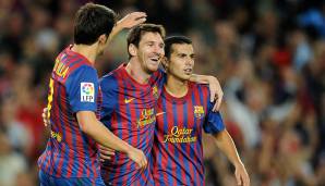 Platz 18 - 62 Tore: Lionel Messi, David Villa, Pedro Rodriguez (FC Barcelona) – 2010/11.