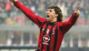Platz 4: Hernan Crespo (Parma, Lazio Rom, Inter Mailand, Chelsea, AC Mailand, FC Genua) – 148 Tore zwischen 2000 und 2011