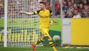 PLATZ 3 – Marco Reus (Borussia Dortmund, Borussia Mönchengladbach): 161 Pflichtspieltore.