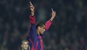 Platz 25: Rivaldo (Barcelona, Milan) – 62 Tore in 138 Spielen