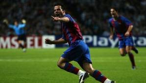 Platz 24: Ludovic Giuly (AS Monaco, FC Barcelona, AS Roma, PSG, FC Lorient) - 86 Tore zwischen 2000 und 2013