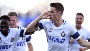 Platz 41: Andrea Pinamonti (Angriff - damals: Inter Mailand, heute: FC Genua).
