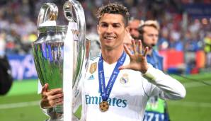 Platz 3: Cristiano Ronaldo (24) - Manchester United zu Real Madrid (Saison 2009/10) - 94 Millionen Euro.