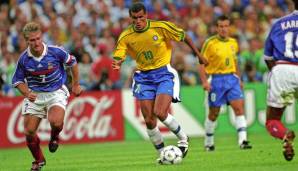 Rivaldo: Zählte zu den torgefährlichsten Mittelfeldspielern seiner Zeit. Er schoss in 157 Spielen für den FC Barcelona 86 Tore und wurde 1999 zu Europas Fußballer und zum Weltfußballer des Jahres gewählt. Gewann 2002 die Weltmeisterschaft mit Brasilien.