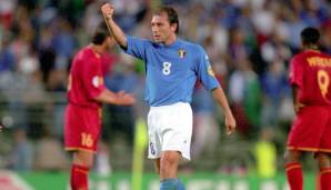 ANTONIO CONTE im Jahr 2000 (Spieler bei Juventus Turin; hier bei Italiens Nationalteam)
