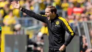 Platz 7: Thomas Tuchel (Borussia Dortmund) - 18 Spiele (2015/16)
