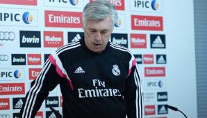 Platz 7: Carlo Ancelotti (Real Madrid) - 18 Spiele (2013/14)