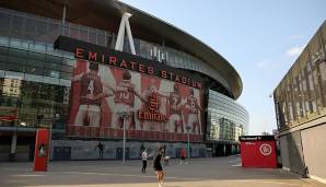 Der FC Arsenal spielt im Emirates Stadium.
