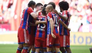 PLATZ 1: FC Bayern – 53 Spiele ohne Niederlage | Ende der Serie: 0:1 gegen Augsburg am 5. April 2014