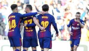 PLATZ 5: FC Barcelona – 43 Spiele ohne Niederlage | Ende der Serie: 4:5 gegen Levante am 13. Mai 2018