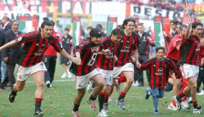 PLATZ 22: AC Milan – 19 Spiele ohne Niederlage | Ende der Serie: 1:2 gegen Reggina am 9. Mai 2004