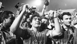 "Seit meinem ersten Tag in Neapel war ich Neapolitaner. Kein anderes Volk hat mich so geliebt." (Maradona über seine Zeit beim SSC Neapel)