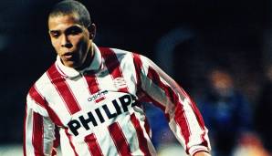 Ronaldo (von 1994 bis 1996 bei Eindhoven): Seine erste Station in Europa! In 57 Spielen machte er 54 (!!!) Buden und holte den niederländischen Pokal. Es folgte ein Wechsel zu Barca, ehe er mehrfach Geschichte schrieb.