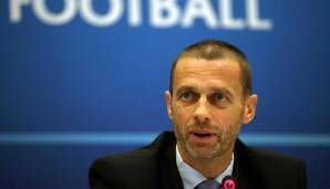 Sprach von einer "ungalublichen Leistung" der UEFA angesichts der Coronakrise und der Rückkehr in den Spielbetrieb: Alexander Ceferin.