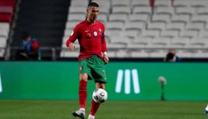 Cristiano Ronaldo im Trikot der portugiesischen Nationalmannschaft.