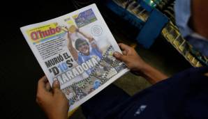 Diego Maradona ist am Mittwoch im Alter von 60 Jahren verstorben. Wie reagiert die internationale Presse?