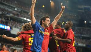 2009: XAVI (1. Lionel Messi, 2. Cristiano Ronaldo) - Saisonstatistiken für den FC Barcelona: 54 Spiele, 10 Tore, 31 Vorlagen. Titel: Meister, Champions-League-Sieger, Klub-Weltmeister, Pokalsieger, Superpokalsieger