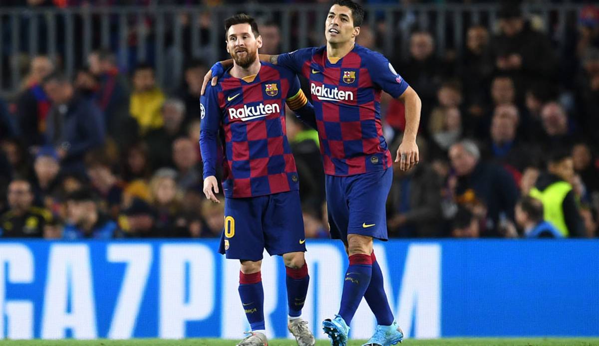 Suarez bildete mit Messi ein gefährliches Sturmduo.
