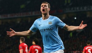 Platz 19: EDIN DZEKO (in der Saison 2010/11 vom VfL Wolfsburg zu Manchester City) - 37 Millionen Euro