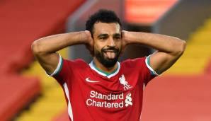 Platz 12: MOHAMED SALAH (FC Liverpool): 6 Tore in 11 Ligaspielen.